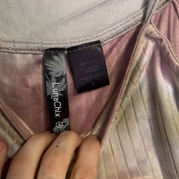 tight fitting tie dye cut out dress - Picture 3 of 4